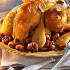 pintade recette ferme des hautes granges